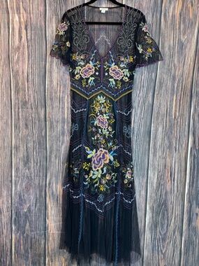Sundance Lady Annie Embroidered Mesh Dress